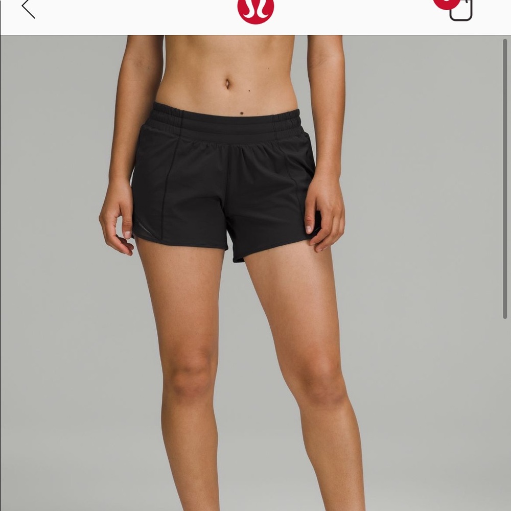 Lululemon Hotty Hot Short 4”